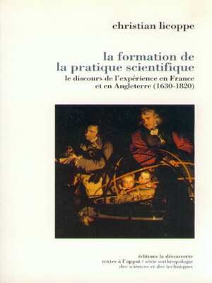cover image of La formation de la pratique scientifique